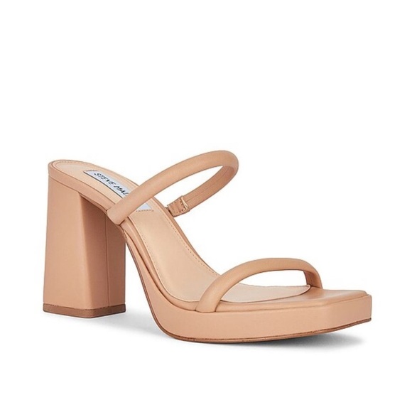 Steve Madden | Polly Natural Strappy Sandals Size 10 - Picture 1 of 12
